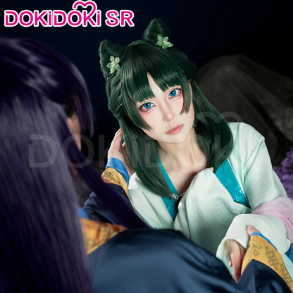 IN STOCK Maomao Cosplay Costume Anime The Apothecary Diaries【XS-4XL】DokiDoki-SR Mao Mao Frog Blue Dress Halloween Wig Season 2