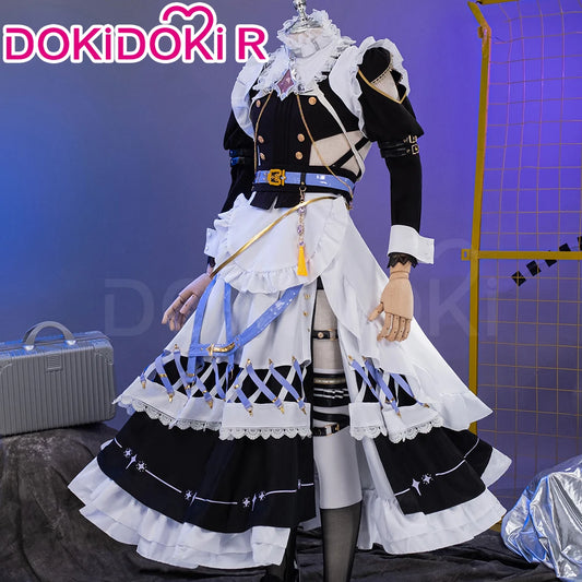 Blade Cosplay Costume Game Nu: Carnival Cosplay【S-2XL】DokiDoki-R Men Sexy Maid Costume Dress Blade Halloween Cosplay Plus Size