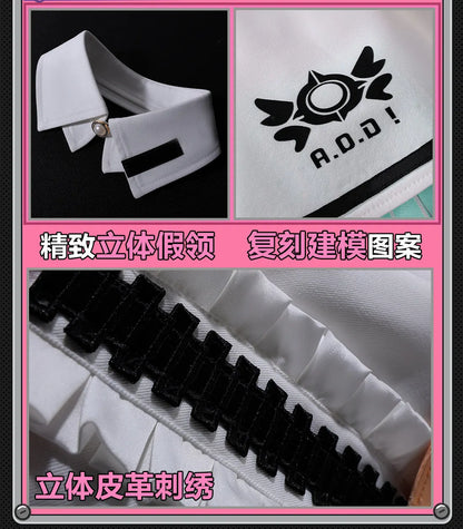 Zenless Zone Zero Aria Cosplay Costume Set Polyester
