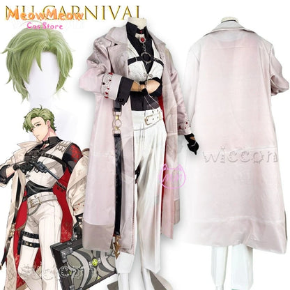 Aulwen Silver Bullet Nu Carnival Confessor Adult Polyester Costume