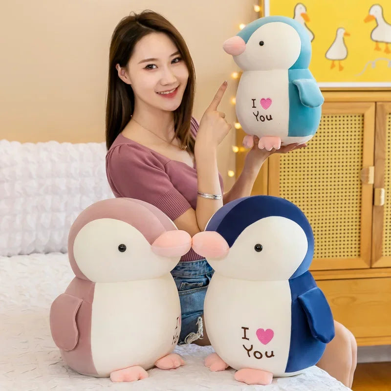 Cute Little Penguin Plush Toy Doll Girl Gift Children Cute Toy Children's Toys Gifts Plushie Stuffed Toys Animal Patung Dolls
