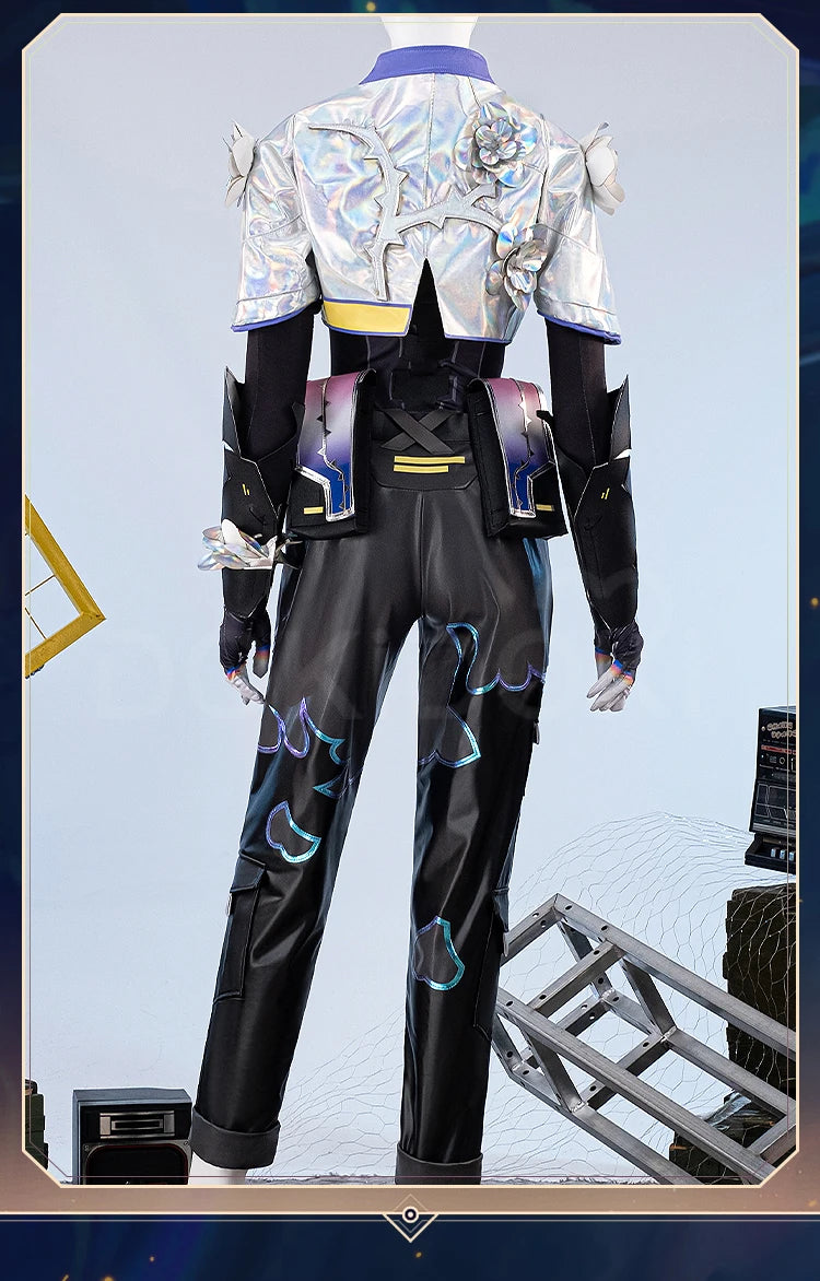 Vyse Cosplay Costume Game Cosplay【XS-3XL】DokiDoki-R Women Black Costume Vyse Halloween Cosplay Plus Size