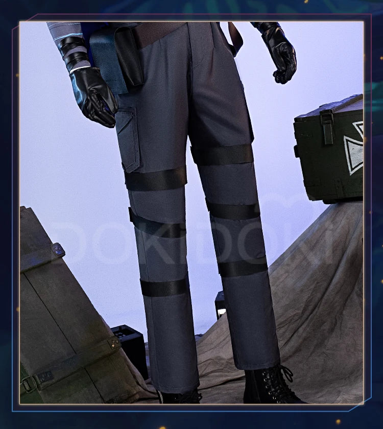 Clove Omen Cosplay Costume Game Cosplay【XS-3XL】DokiDoki-R Clove Halloween Cosplay Women Men Costume Plus Size Christmas