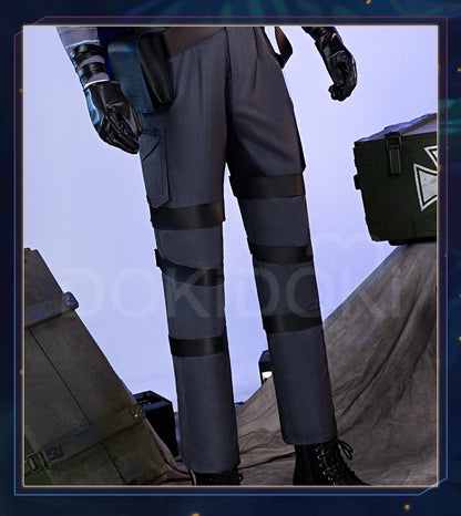 Clove Omen Cosplay Costume Game Cosplay【XS-3XL】DokiDoki-R Clove Halloween Cosplay Women Men Costume Plus Size Christmas