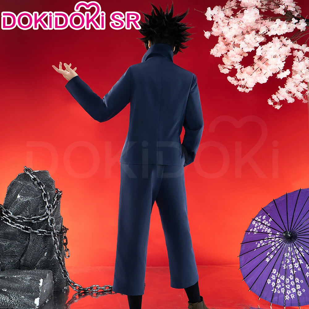 IN STOCK Fushiguro Megumii Cosplay Costume Anime Cosplay【S-3XL】DokiDoki-SR Men Uniform Black Suit Fushiguro Megumii Plus Size