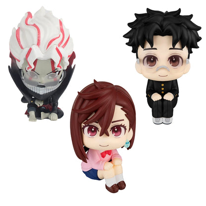 10cm/3.94in Dandadan Anime Figure Look Up Ayase Momo Action Figure Q Version Takakura Ken Figurine PVC Collection Model Doll Toy