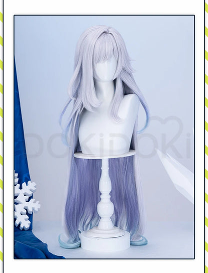 Skirk Cosplay Costume Game Genshin Impact【S-2XL】DokiDoki-SR Skirk Wig Women Halloween Costume Plus Size