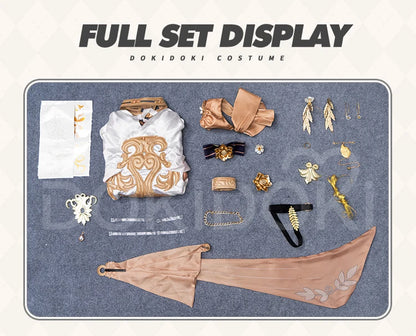 IN STOCK Aglaea Cosplay Costume Game Honkai: Star Rail【XS-3XL】DokiDoki-N HSR Women Halloween Dress Amphoreus Aglaea Plus Size