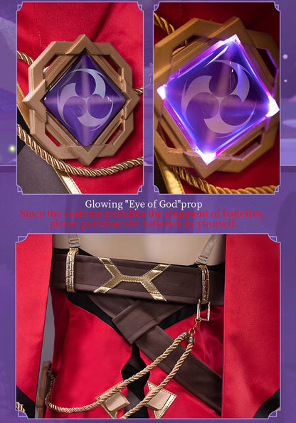 LAST BATCH UWOWO Genshin Impact Beidou Cosplay Game Liyue Uncrowned Lord of the Ocean Halloween Christmas Costume Outfit