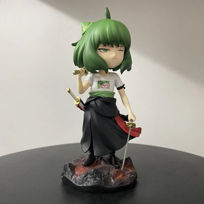 18.5cm Anime ONE PIECE Roronoa Zoro PVC Action Figure Model Statue Collection Toy Gift