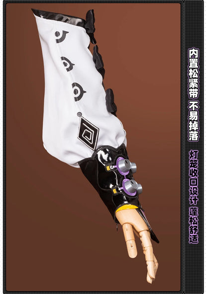 Zenless Zone Zero Yidhari Cosplay Costume Wig Uniform Hat Outfit Spook Shack Halloween Party for Women Girl Carnival Prop iCoser