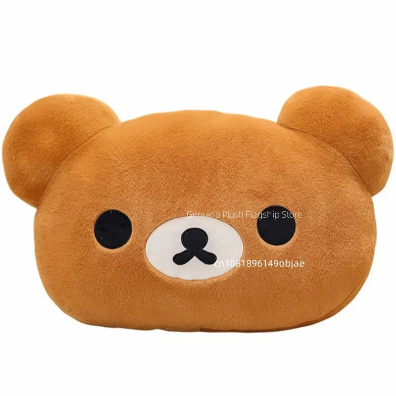 75CM Big Size Rilakkuma Kawaii Cartoon Anime Plush Stuffed Doll Room Decoration Plushies Pillow Cute Peluche Ornaments Gifts