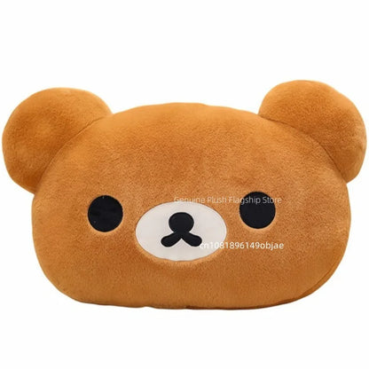 75CM Big Size Rilakkuma Kawaii Cartoon Anime Plush Stuffed Doll Room Decoration Plushies Pillow Cute Peluche Ornaments Gifts