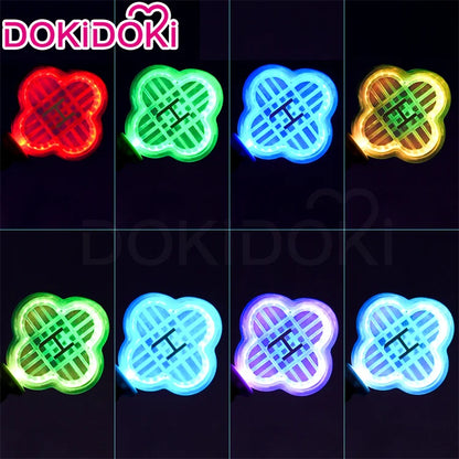 【Last Batch】IN STOCK Rumii Cosplay Props LED Luminous Fan Light Stick DokiDoki Zoeyy Abbyy Mysteryy Cosplay Accessories