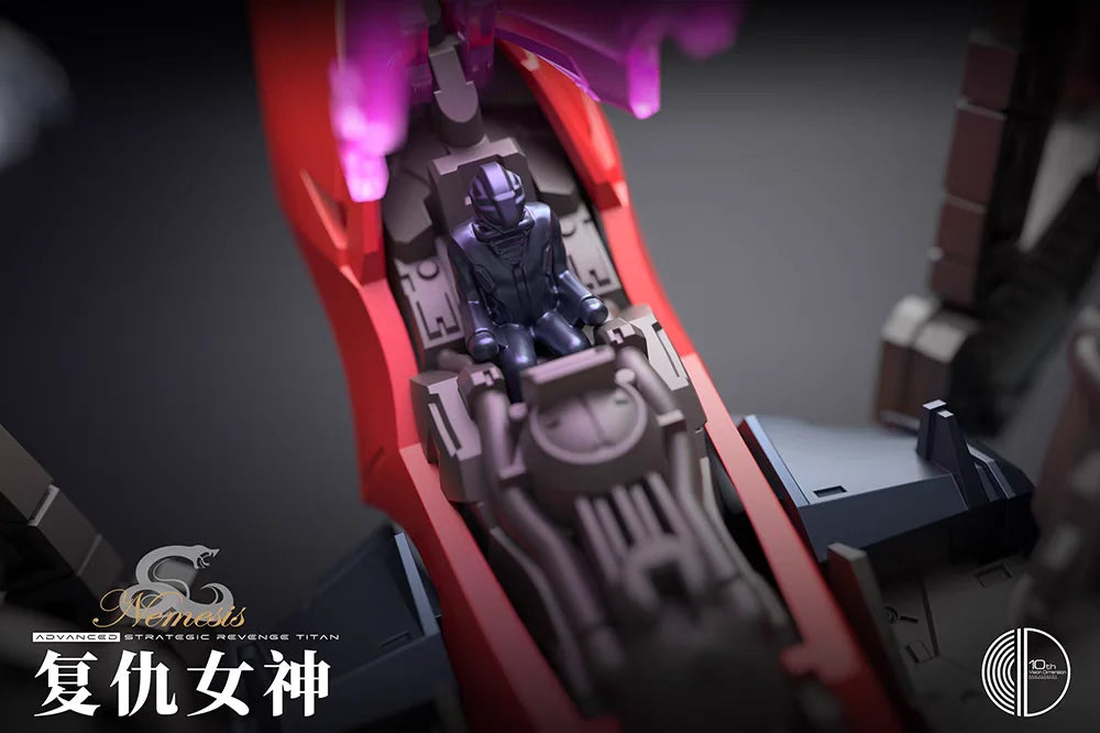 Infinite Dimension Nemesis Series Alloy Skeleton Action Figure Futuristic Mecha Detachable Parts Assembly Model Toy Boy Gifts