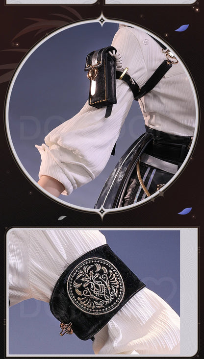 IN STOCK Zani Cosplay Costume Game Wuthering Waves DokiDoki-SR Women Costume Zani Cosplay Wig Metal Accessories Halloween