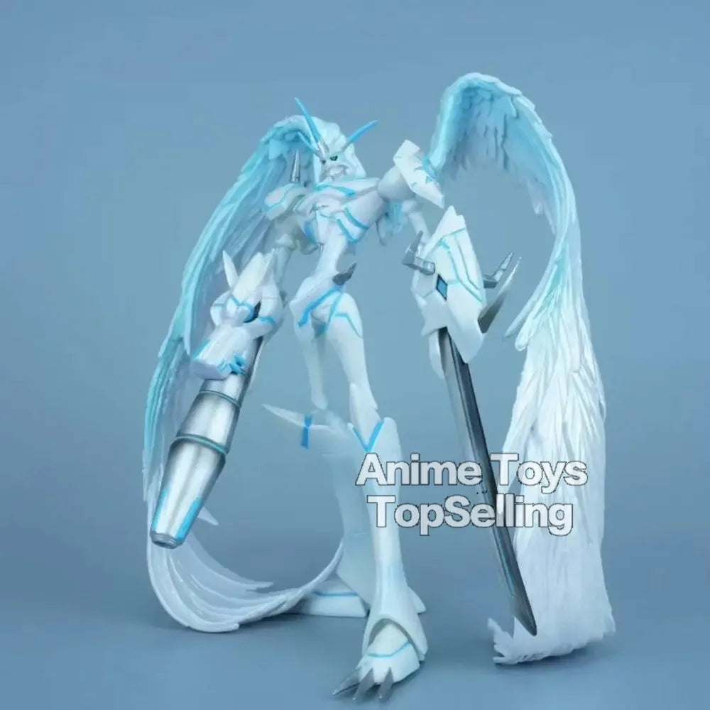 20cm Anime Digimon Adventure Figure Omegamon Merciful Mode Action Figures Pvc Statue Collection Model Toys Gifts
