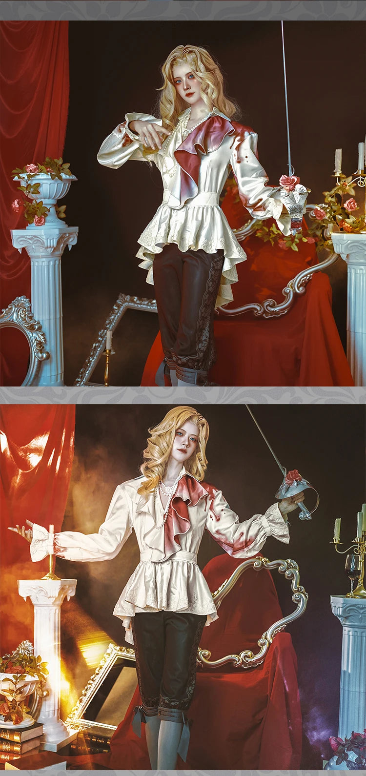 UWOWO Collab Series Game Identity V Joseph Desaulniers Cosplay Hangover Photographer Costume