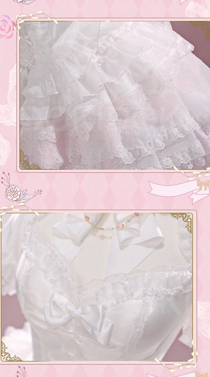 Kanamee Madokaa Homuraa Akemii Cosplay Anime DokiDoki-R Women Gothic Dress Ultimate Madokaa Halloween