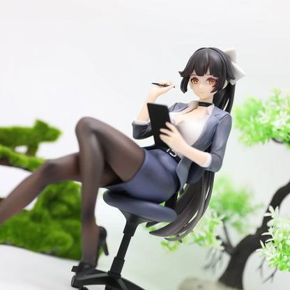 18cm Azur Lane Takao Ver Girl 1/6 Figure Pvc Action Anime Model Game Statue Adult Collectible Doll Toys Xmas Gift