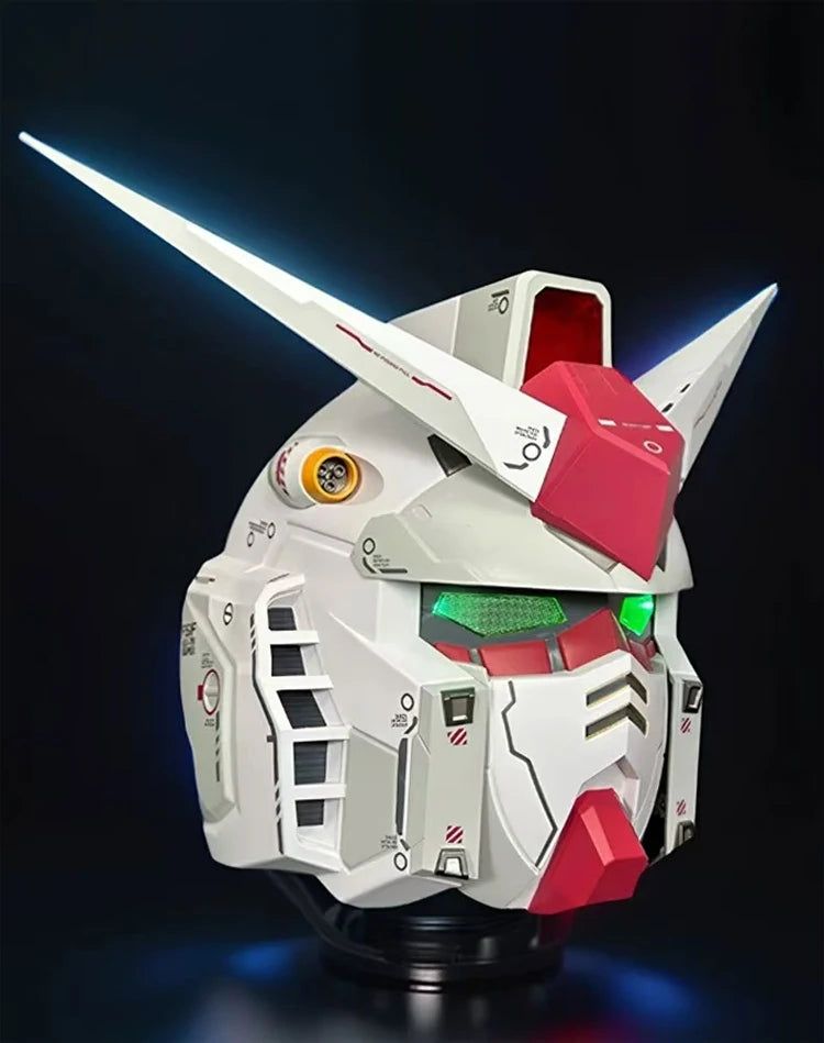 In Stock RX-78-2 Helmet Cosplay Msak Accessory Toy Action Figures Model LED Light-Up Collect Ornaments Gifts