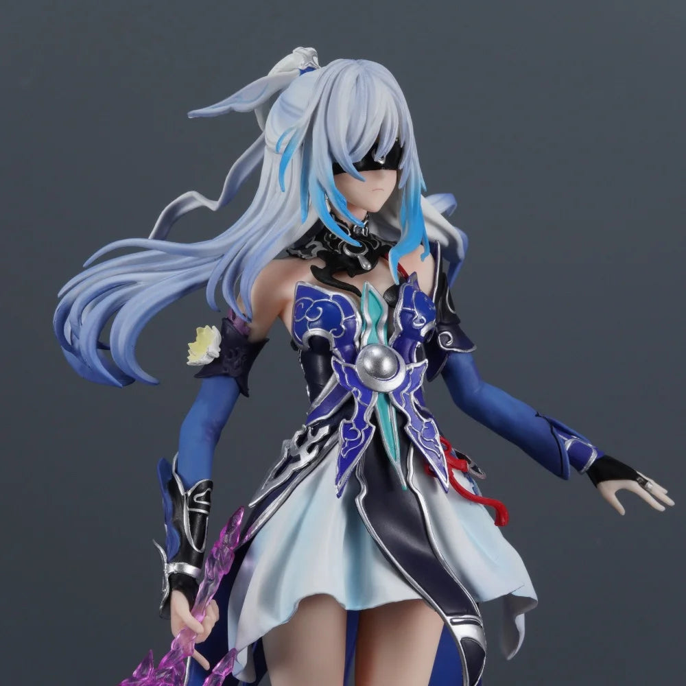 29cm Anime Honkai Star Rail Jingliu PVC Action Figure Statue Desktop Ornament Model Toy Gift - With Box