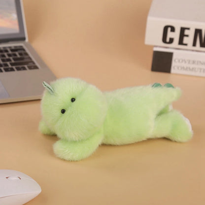 18cm Cartoon Lying Stuffed Animal Cute Horse Duck Cow Frog Plushies Kawaii Office Companion Plush Wrist Pad Wrist Support Doll