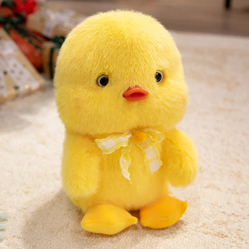 Cartoon Farm Animal Cute Duck Plush Toy Kawaii Plushies Yellow White Baby Duck Soft Doll Birthday Gift For Girl Boy