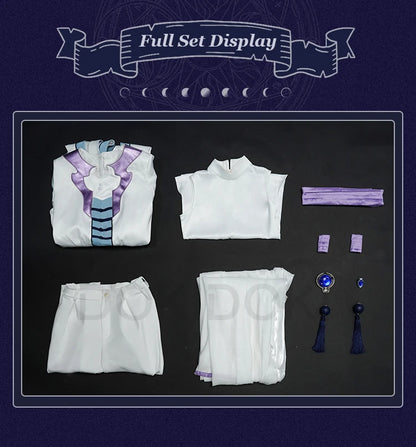 IN STOCK Yue Cosplay Costume Anime Card Captor Sakura DokiDoki-SR Tsukishiro Yukito Men Cosplay Costume Halloween