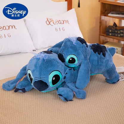 60/80/100cm Super Big Size Lilo & Stitch Disney Anime Plush Stuffed Doll Kawaii Room Decor Plush Children's Pillow Holiday Gifts