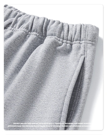 ZODF 2025 Winter Man Basic 420gsm Straight Pants Unisex Loose Clean Fit Sport Trousers Brand Streetwears HY0061