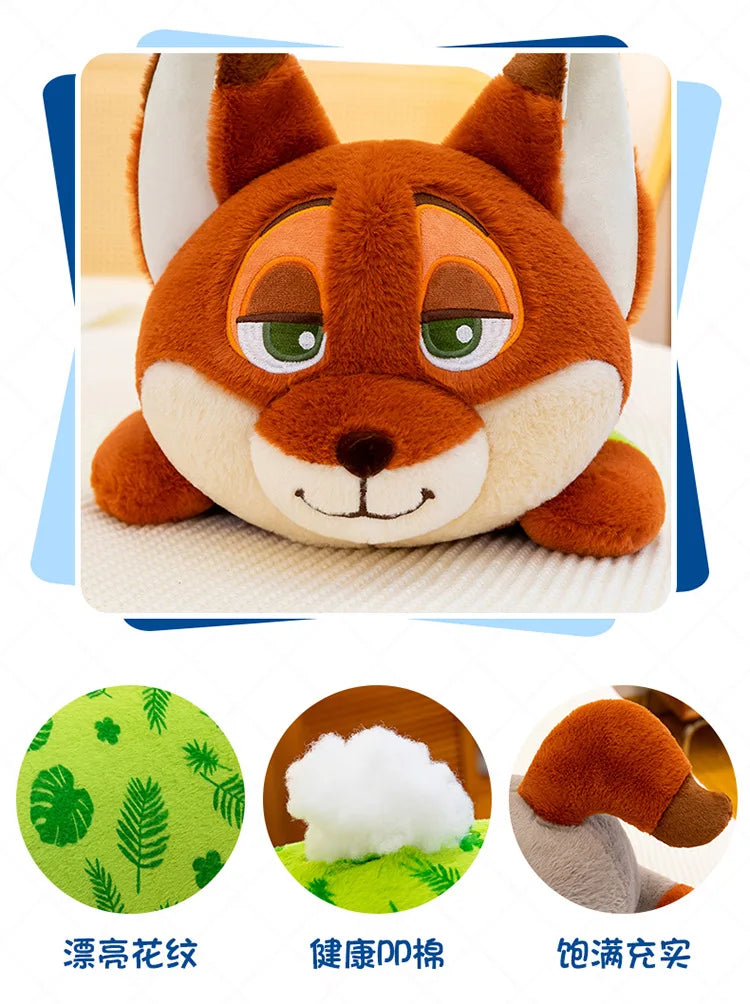 85/105/125cm Super Big Size Judy Hopps Zootopia Anime Plush Stuffed Doll Kawaii Nick Wilde Plushies Children Pillow Holiday Gift