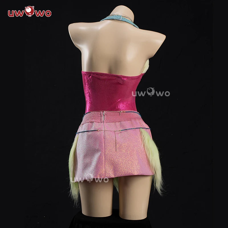 PRE SALE UWOWO Flora Cosplay Anime Flora S4 Winter Fairy Club Transformation Cosplay Costume S-3XL Halloween Costume