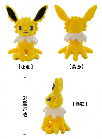 45/60/80CM Big Size Pokémon Jolteon Plushies ‌Vaporeon Cartoon Anime Stuffed Ornament Comfortable Soft Doll Children's Toy Gift