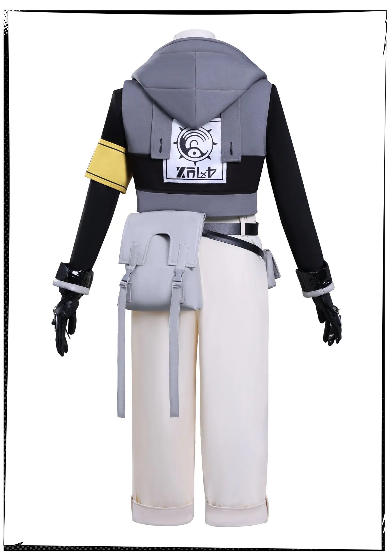 Anime Gachiakuta Rudo Surebrec Cosplay Costume Wig Uniform Jacket Gloves Bag Akuta Cleaners Halloween Party for Women Men iCoser