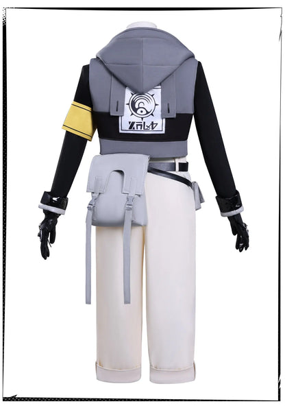 Anime Gachiakuta Rudo Surebrec Cosplay Costume Wig Uniform Jacket Gloves Bag Akuta Cleaners Halloween Party for Women Men iCoser