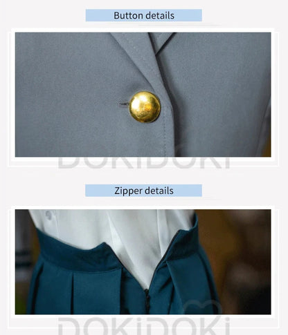 IN STOCK Bakugouu Dekuu Cosplay Costume Anime Cosplay  DokiDoki-R Women Men School Uniform Costume
