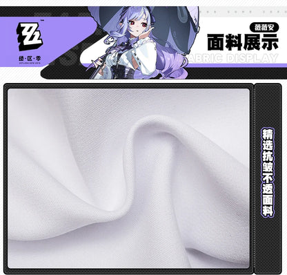 Zenless Zone Zero Vivian Cosplay Costume Wig Dress Uniform Headwear Mockingbird Carnival Halloween Party for Women Girls Props