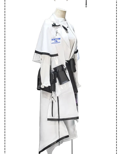 Arknights Priestess Cosplay Costume Set Polyester Asian Size
