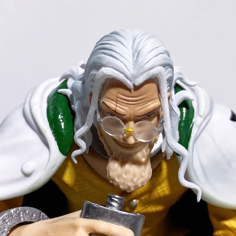 New 2025 Anime One Piece Silvers Rayleigh Action Figures Pvc Model Statue Room Collection Decoration Ornament Toy Birthday Gift
