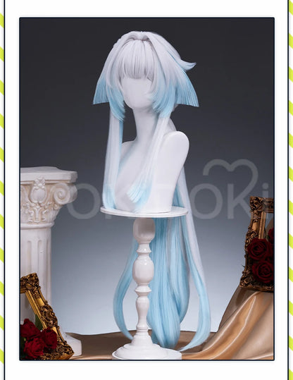 IN STOCK Cerydra Hysilens Wig Game Honkai: Star Rail Cosplay DokiDoki HSR Women 100cm Wig Hysilens Cosplay Headwear Free Cap