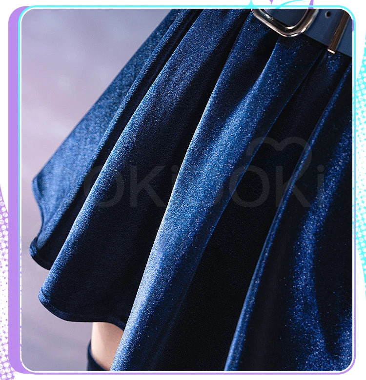 IN STOCK Mizi Cosplay Costume Anime Cosplay【S-3XL】Alien Stage DokiDoki-R Stage Costume Mizi Dress Cosplay Tattoo Plus Size