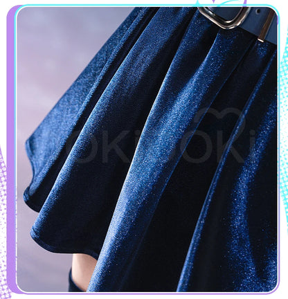 IN STOCK Mizi Cosplay Costume Anime Cosplay【S-3XL】Alien Stage DokiDoki-R Stage Costume Mizi Dress Cosplay Tattoo Plus Size