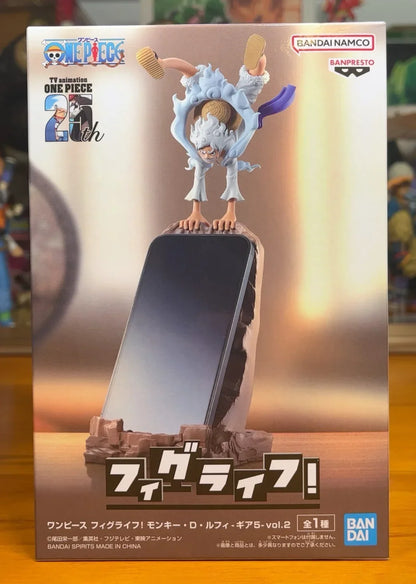 BANPRESTO Fig Life Gear 5 Monkey D Luffy Figure Anime One Piece Model Genuine Boxed Toy - vol.2