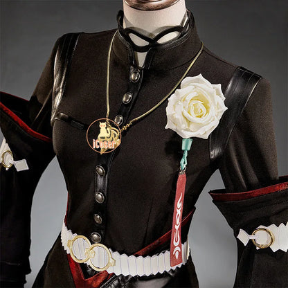 Zenless Zone Zero Isolde Cosplay Costume Wig Uniform Headwear Pendant Halloween Party Women Girls Props Game Role Play Outfit