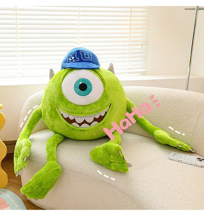 80cm Big Size Disney Mike Wazowsky Monsters University Monsters, Inc. Plushies Pillow Doll Stuffed Animal Cartoon Anime Toy Gift