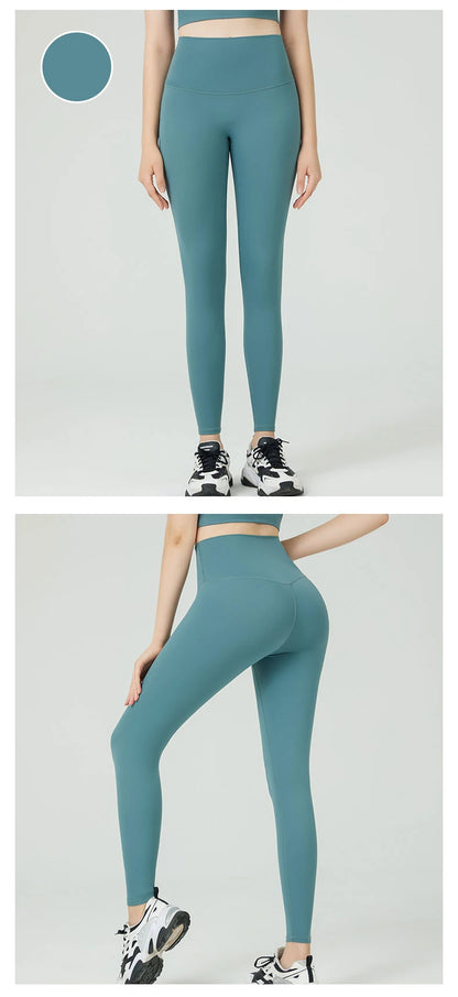 The Codex Seamless Yoga Leggings for Women – Athletic Gym Workout Fitness Pants Tights