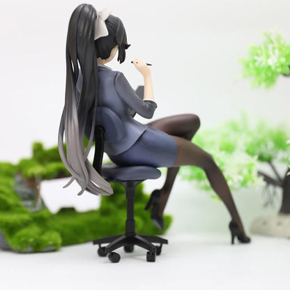 18cm Azur Lane Takao Ver Girl 1/6 Figure Pvc Action Anime Model Game Statue Adult Collectible Doll Toys Xmas Gift