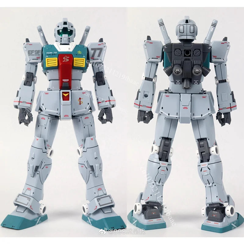 In Stock FDJ Model SLEGGAR GM 1/72 RGM-79 Assembly Model Kit Toys Action Figure Plastic Model Kits Toy Collectible Robot Gift