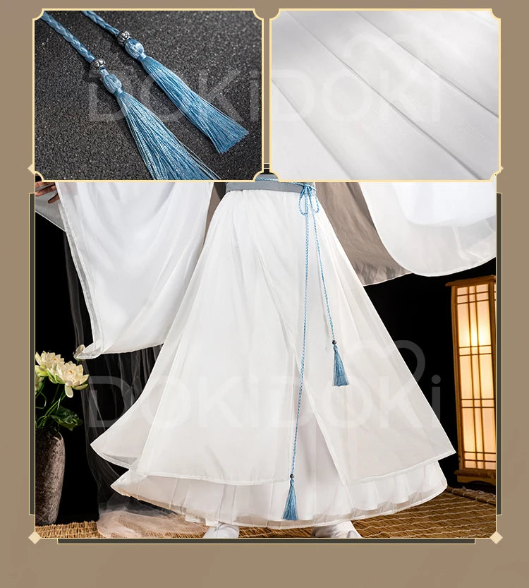 【Official】Xie Lian Cosplay Costume Anime Heaven Official's Blessing DokiDoki-SR Xielian Tian Guan Ci Fu